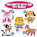Smart Kids Service - Wooden Puzzles for Toddlers - 5 Pack - Kids Puzzles Age 3+ Years Toddlers Puzzles for Kids Boys and Girls - Pets Set - Cat - Dog - Horse - Rabbit - Cow - 48 pcs.