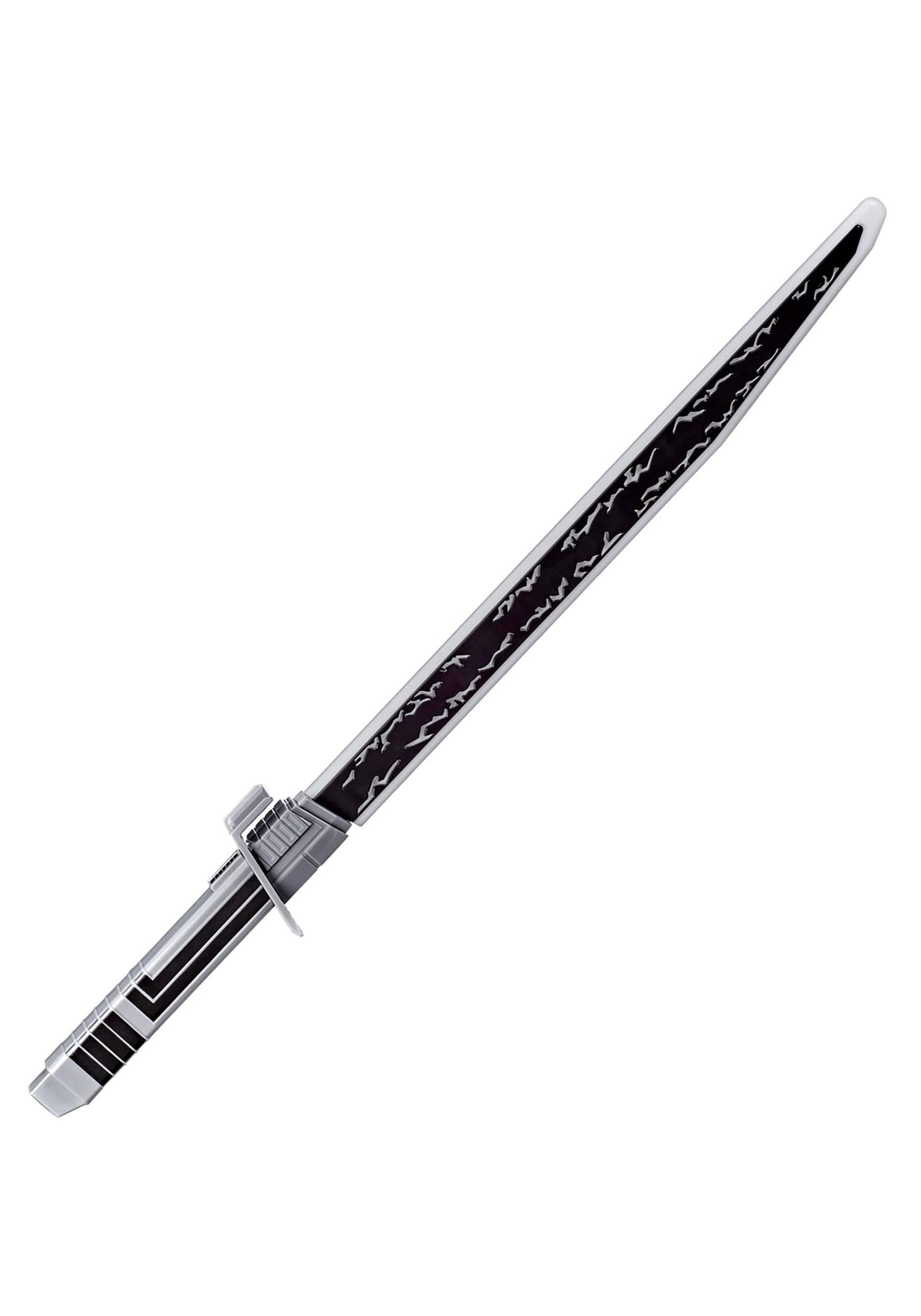 Star Wars Mandalorian Darksaber Lightsaber Toy with Electronic Lights and Sounds, Star Wars: The Clone Wars for Children's Roleplay Ages 5 and Up