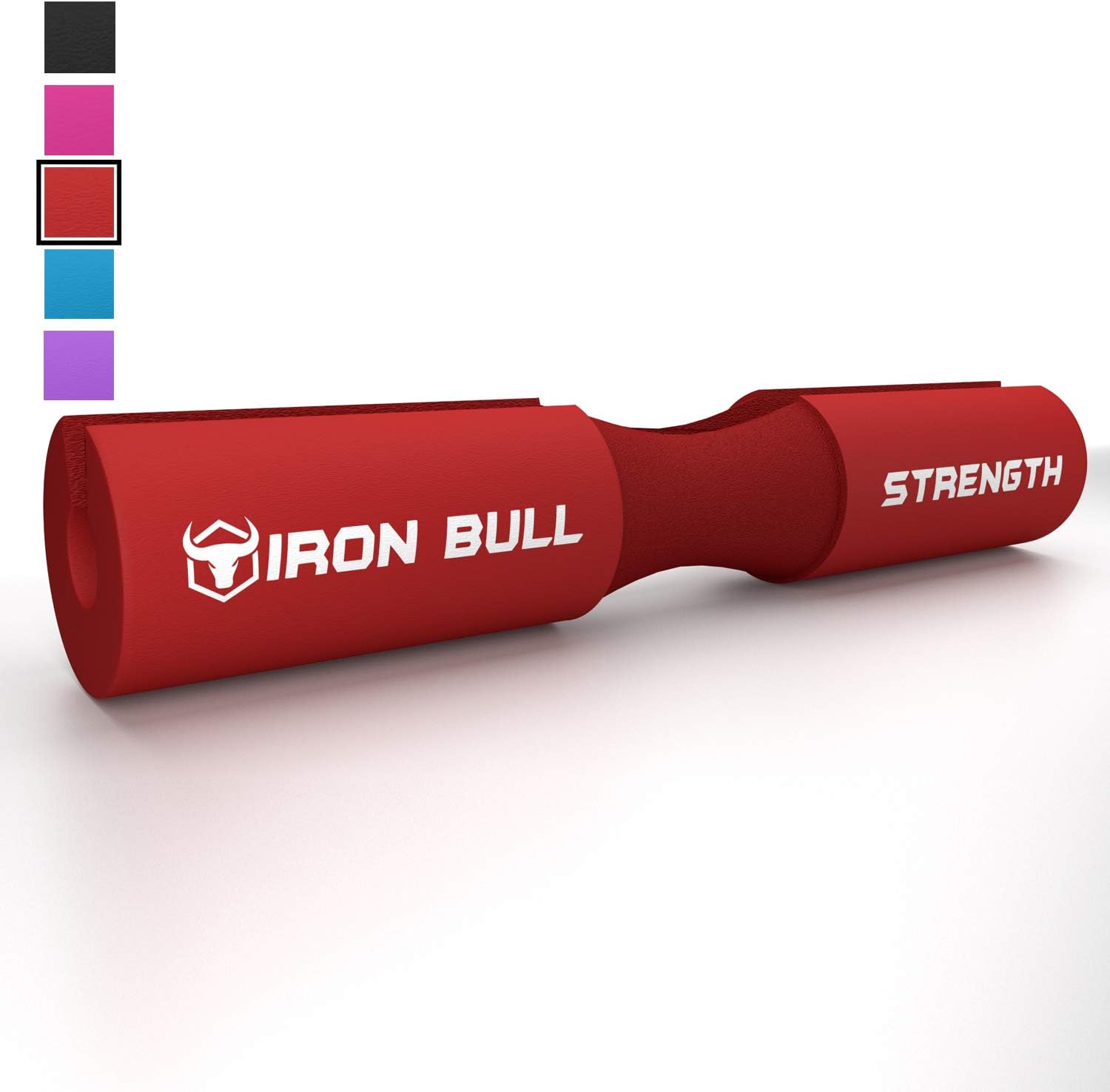 Iron Bull Strength Advanced Squat Pad - Barbell Pad for Squats, Lunges & Hip Thrusts - Neck & Shoulder Protective Pad Support (Black) : Garden & Outdoor