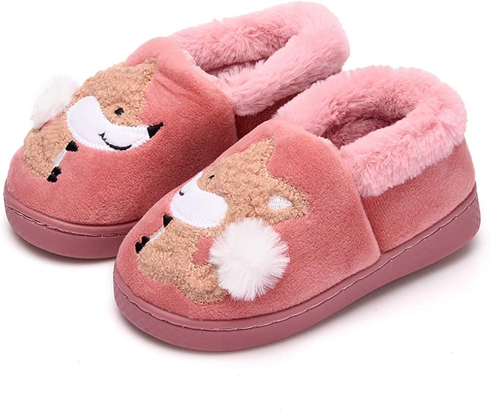 cute fur slippers