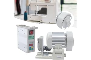 BAZARGAME 600W Electric Brushless Servo Motor,Industrial Sewing Machine Servo Motor,Sewing Machine Motor,Split Motor+Controller for Industrial Sewing 100 Stitches/min