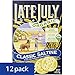 Late July Organic Round Saltine Crackers, 6 Ounce (Pack of 12)