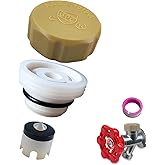 PILISPARK ASSE 1019-A Outdoor Faucet Repair Kit with Teflon Tape, Vacuum Breaker Replacement Kit Anti-Siphon Frost-Free Hose 