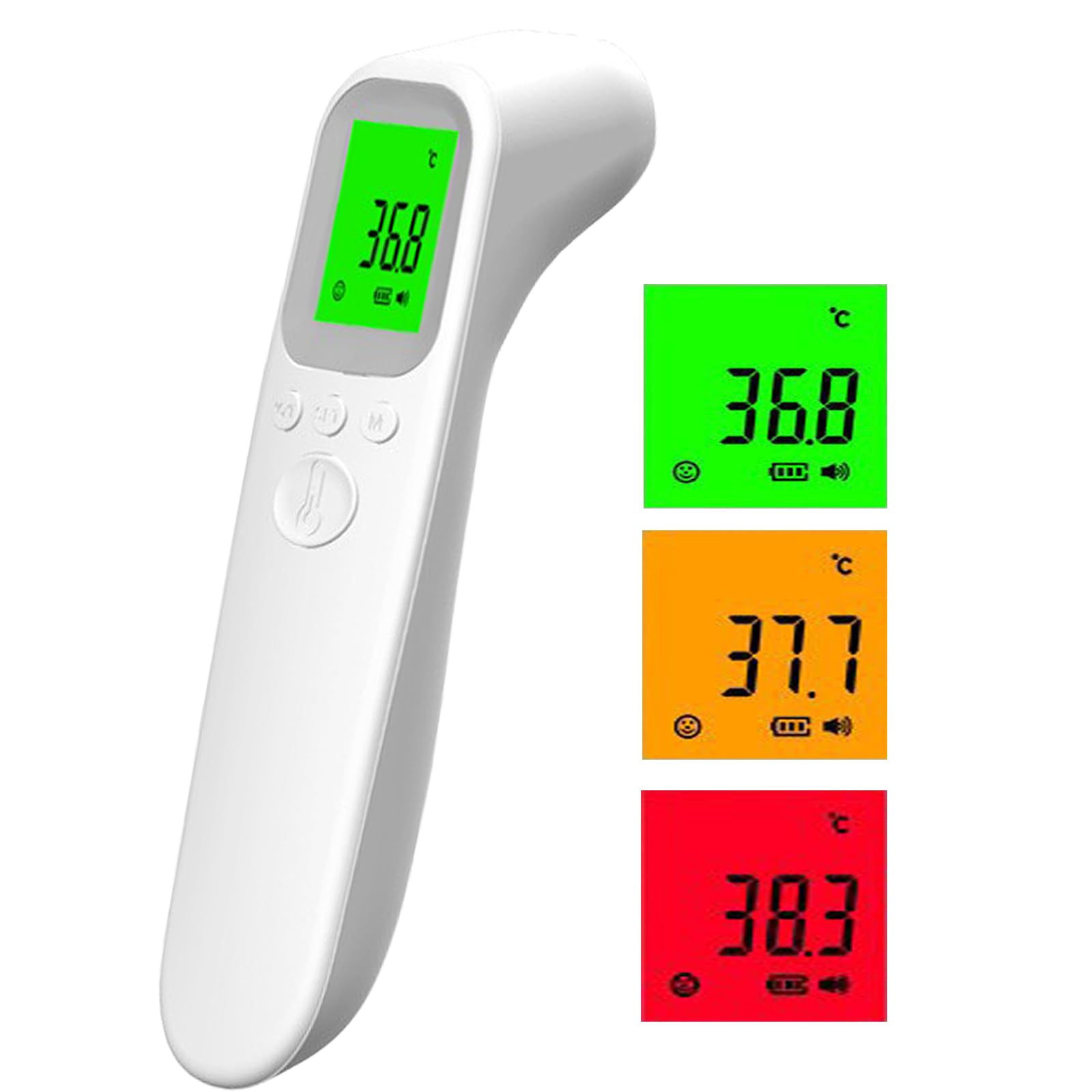 No-Touch Forehead Thermometer for Adults and Kids, Infrared Digital Thermometer for Home Use Family Healthcare