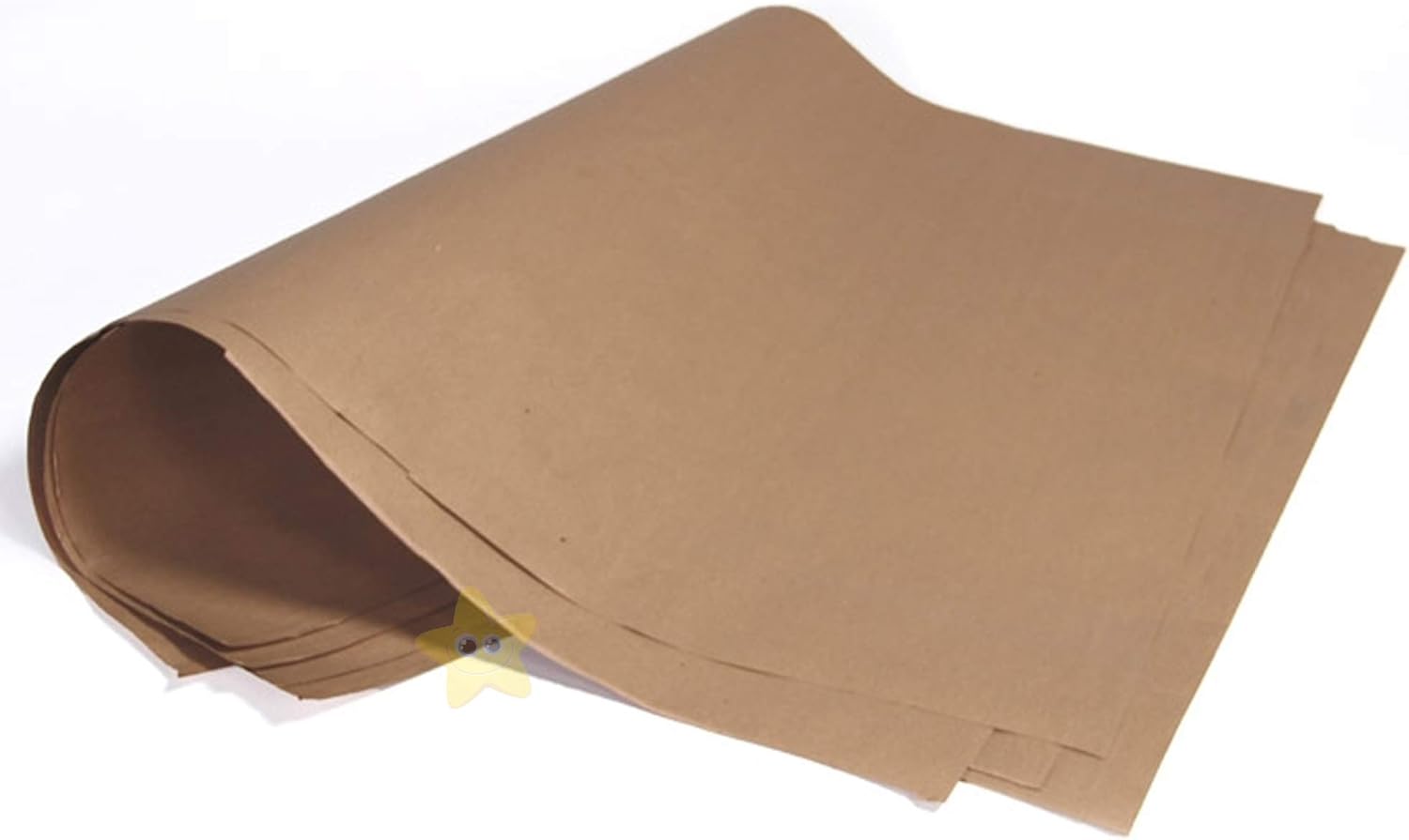 Brown Kraft 500x750mm (40gsm) Gift Wrapping Packing Parcel Arts