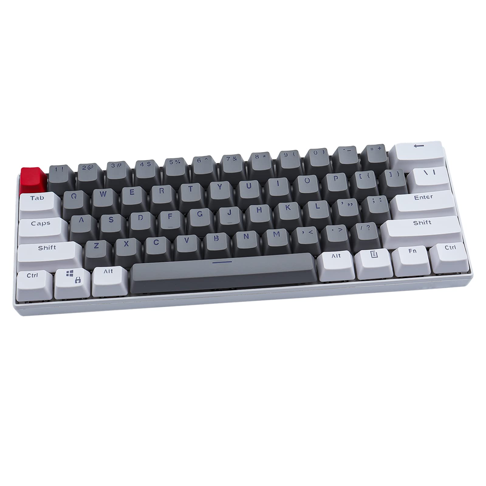 Sunzit Keycaps, 61 Keycaps Backlight Two-Color Mechanical Keypad PBT Keycap For GH60 / RK61 / ALT61 / Annie/Keyboard Poker Keys