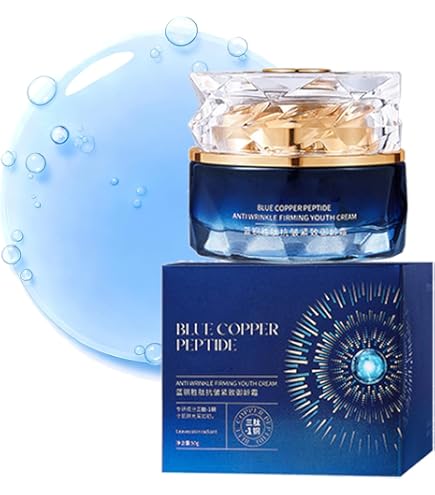 Amazon.com: GHK-Cu Copper Peptide Face Cream, Deep Hydrating Moisturizer,  Fast Absorbing, Nourishes Dry Skin, Boosts Firmness & Radiance, Natural  Care for Dry, Mature & Sensitive Skin, Face & Body, 2.21 oz :