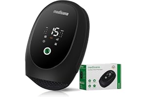 MEDISANA Hand Massager for Arthritis and Carpal Tunnel, 6 Modes 6 Intensities Hand Massager with Heat and Compression, Large LCD Display Full Hand & Wrist Massager, Christmas White Elephant Gifts for Adults