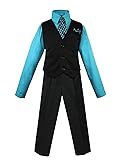 Luca Gabriel Toddler Boys' 4 Piece Pinstripe Vest