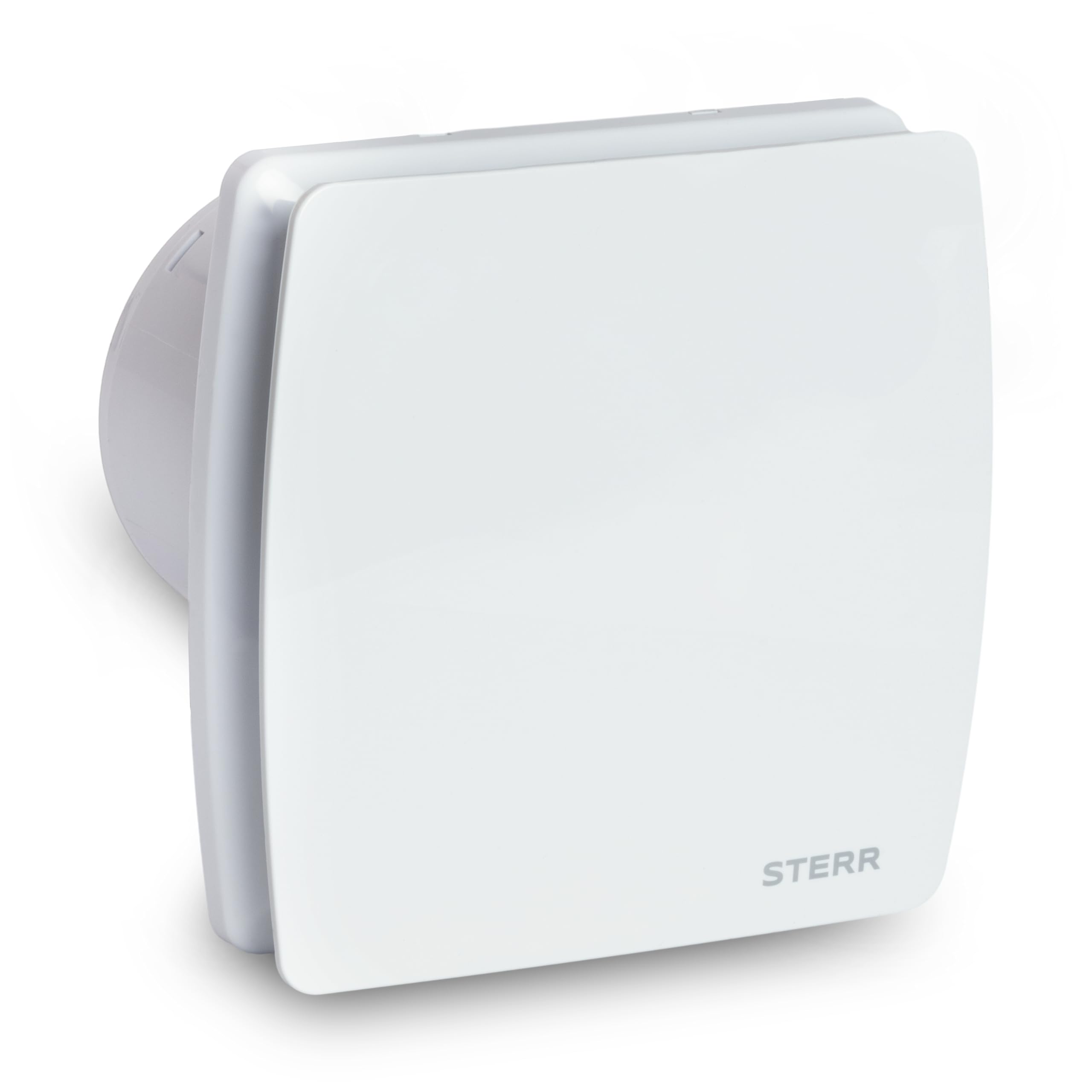 STERR Bathroom Extractor Fan LFS100-Q 100 mm with Backdraft Shutter White - Silent Bathroom Fan