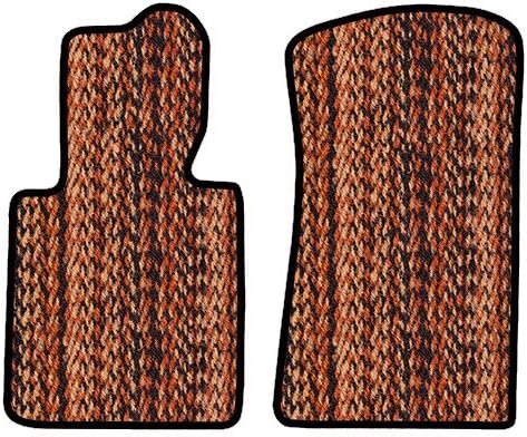 Furstil Automotive-Custom Fit Coco Car Mats Mercedes-Benz 1977-1985 w123 Coupe Only 240 240CD 280C 280CE 300 300C 300CE 300CD Jaspe-Two Piece