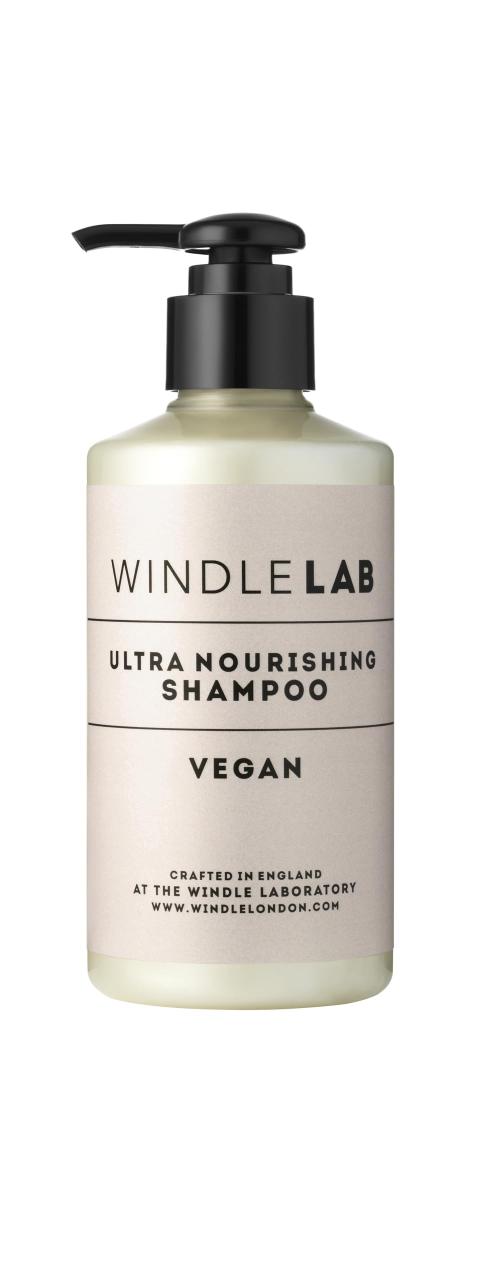 Ultra Nourishing Shampoo by Windle LAB - With White Tea and Monoi Oil - Sulphate Free Shampoo For Bleached Hair, Dry & Damaged Hair - 250ml