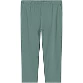 Weintee Women's Plus Size Petite Knit Pants with Pockets