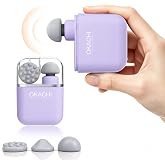 OKACHI GLIYA Mini Portable Massage Gun with 3 Heads All-in-One Storage Case | Small Handheld Muscle Massager with Percussion Deep Tissue,5 Adjustable Modes,Pocket Massage Gun for Travel, Office and Gym
