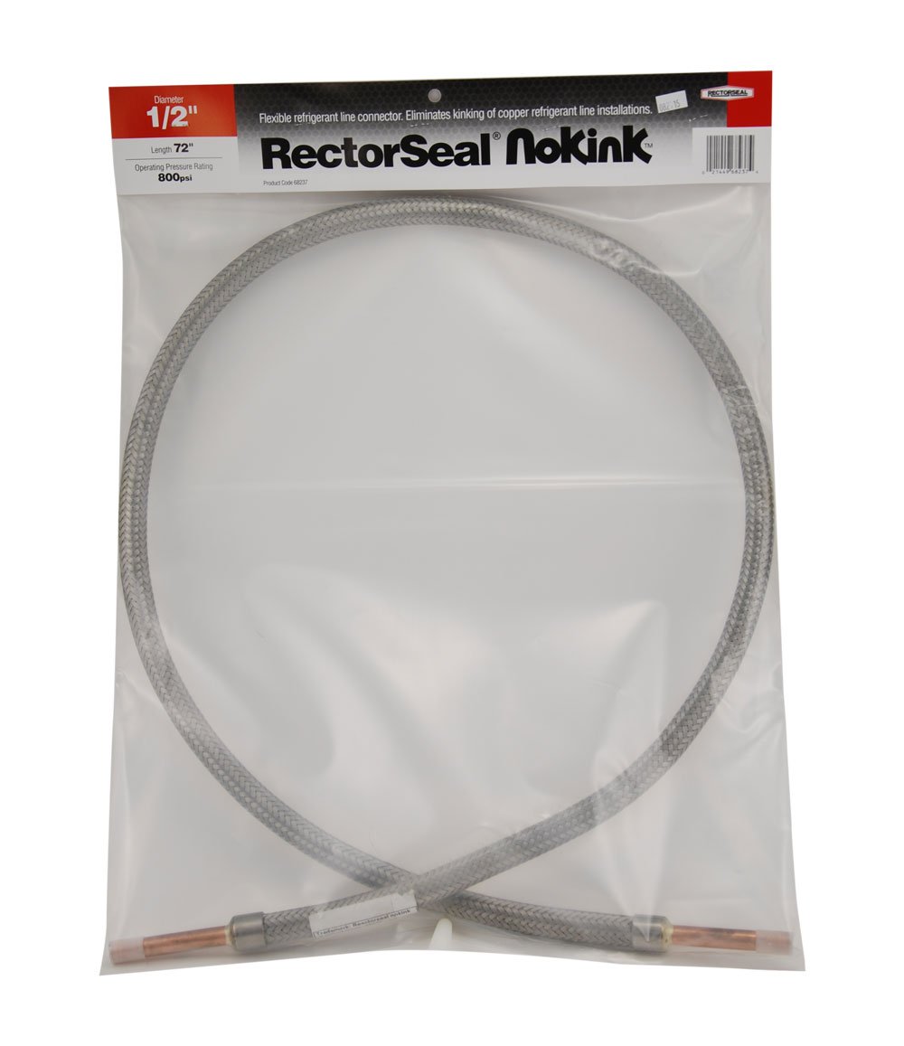 Rectorseal 68235 NoKink Flexible Refrigerant Line Connector 5/8 x 72 5/8 x 72 Standard Plumbing
