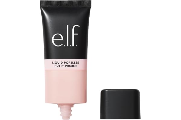 e.l.f. Liquid Poreless Putty Primer, Lightweight Face Primer For Long-lasting Makeup Wear, Creates A Smooth Complexion, Vegan