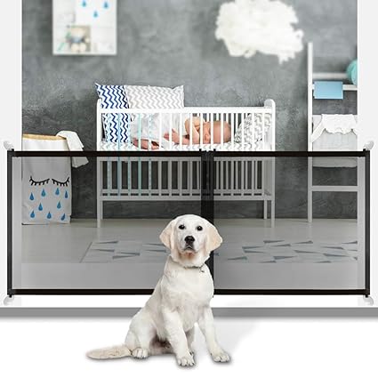 white dog gates indoor