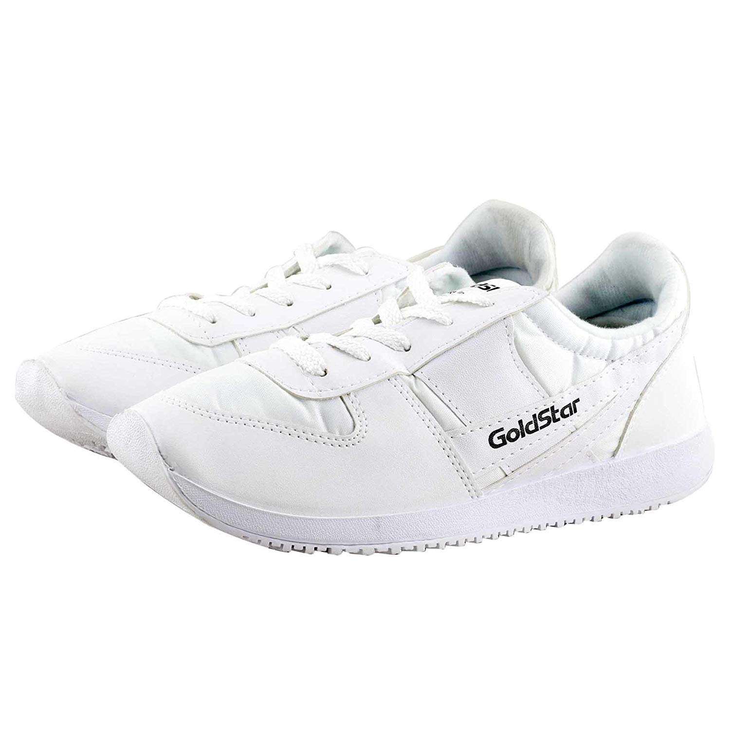 goldstar white running shoes