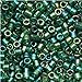 Miyuki AB DB175 Delica Seed Beads, 7.2g, Emerald Green