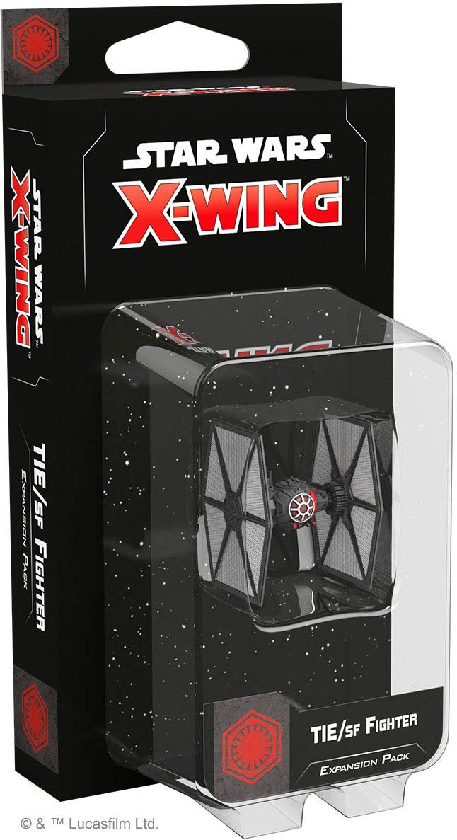 Fantasy Flight Games - Star Wars X-Wing Second Edition: First Order: TIE/sf Fighter Expansion Pack - Miniature Game