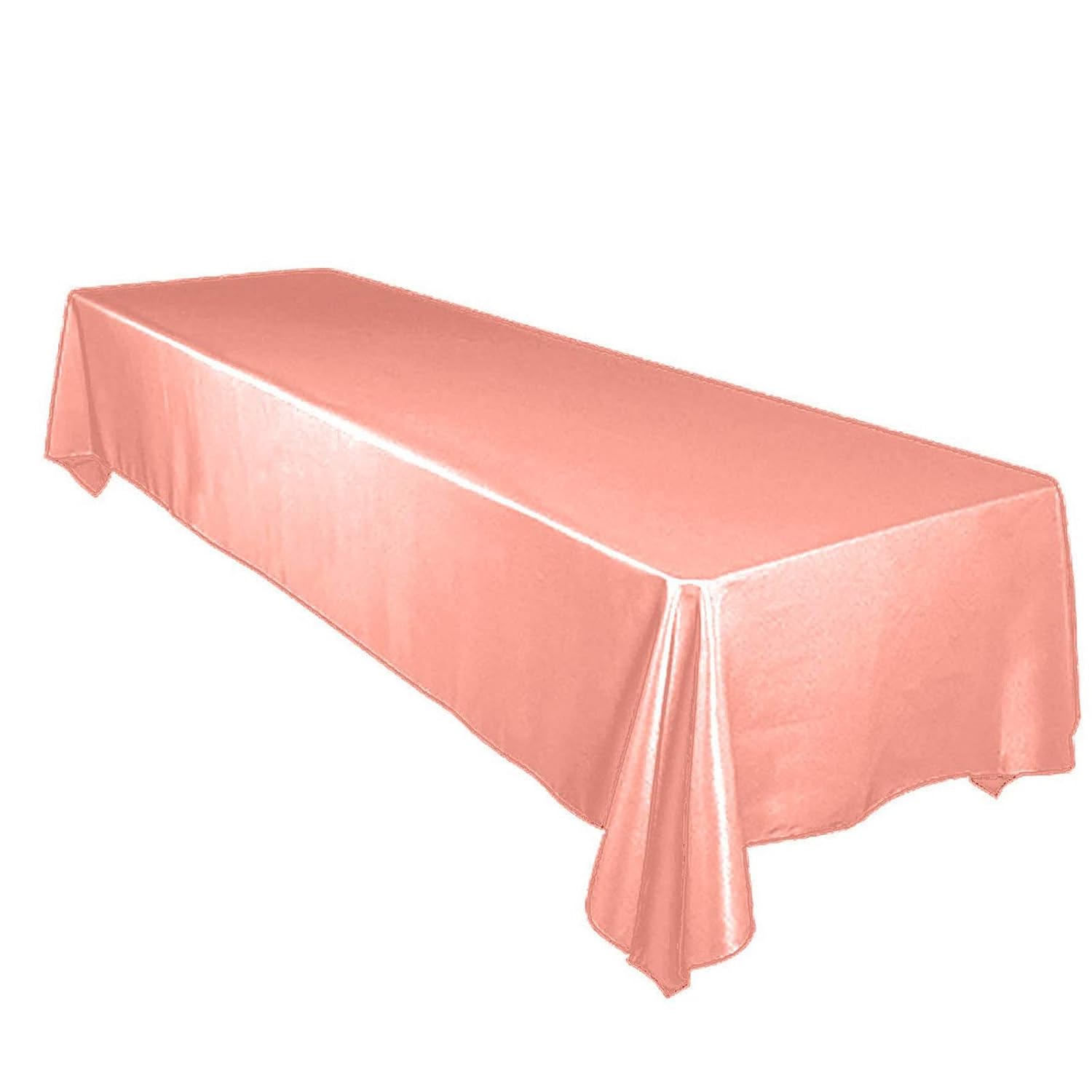 Best Pastel Pink Satin Table Runner