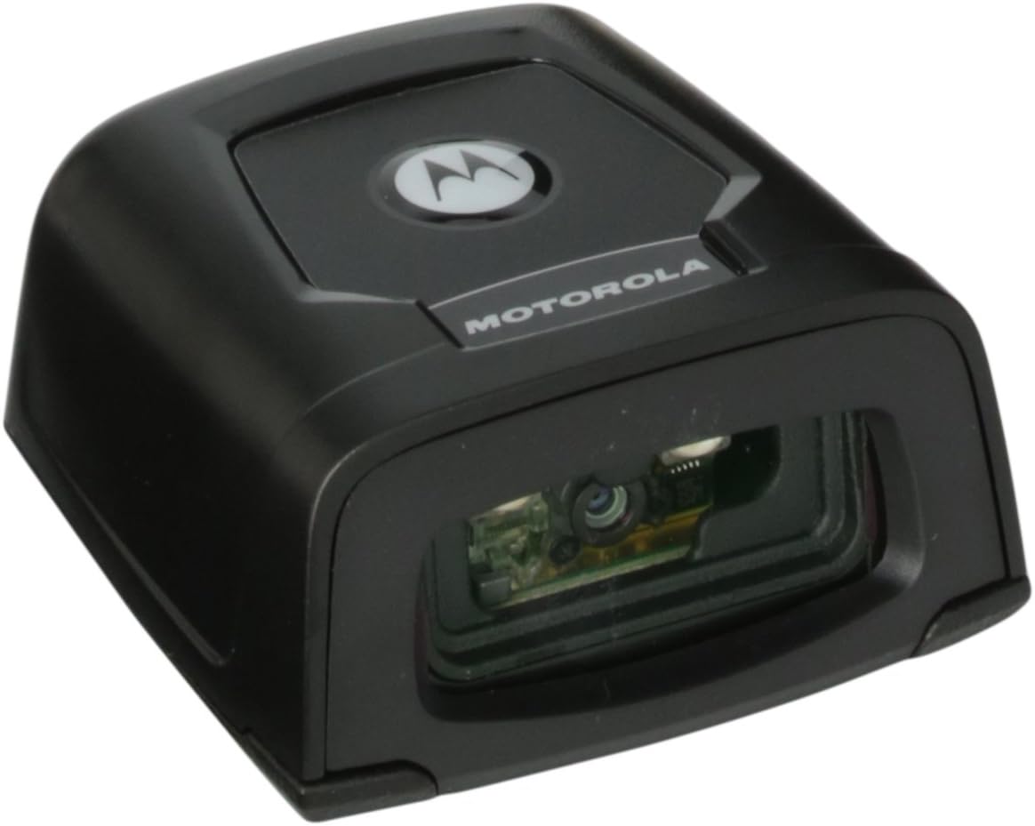Motorola DS457-HD20009 Fixed-Mount Barcode Reader, 2D Array, High-Density Focus, Black