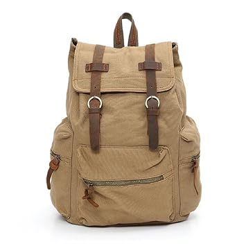 outdoor canvas backpack