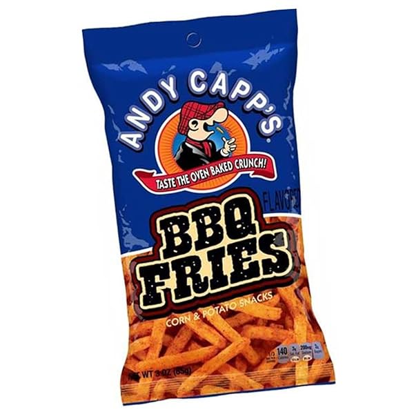 ANDY CAPP FRIES BBQ 3OZ BAG