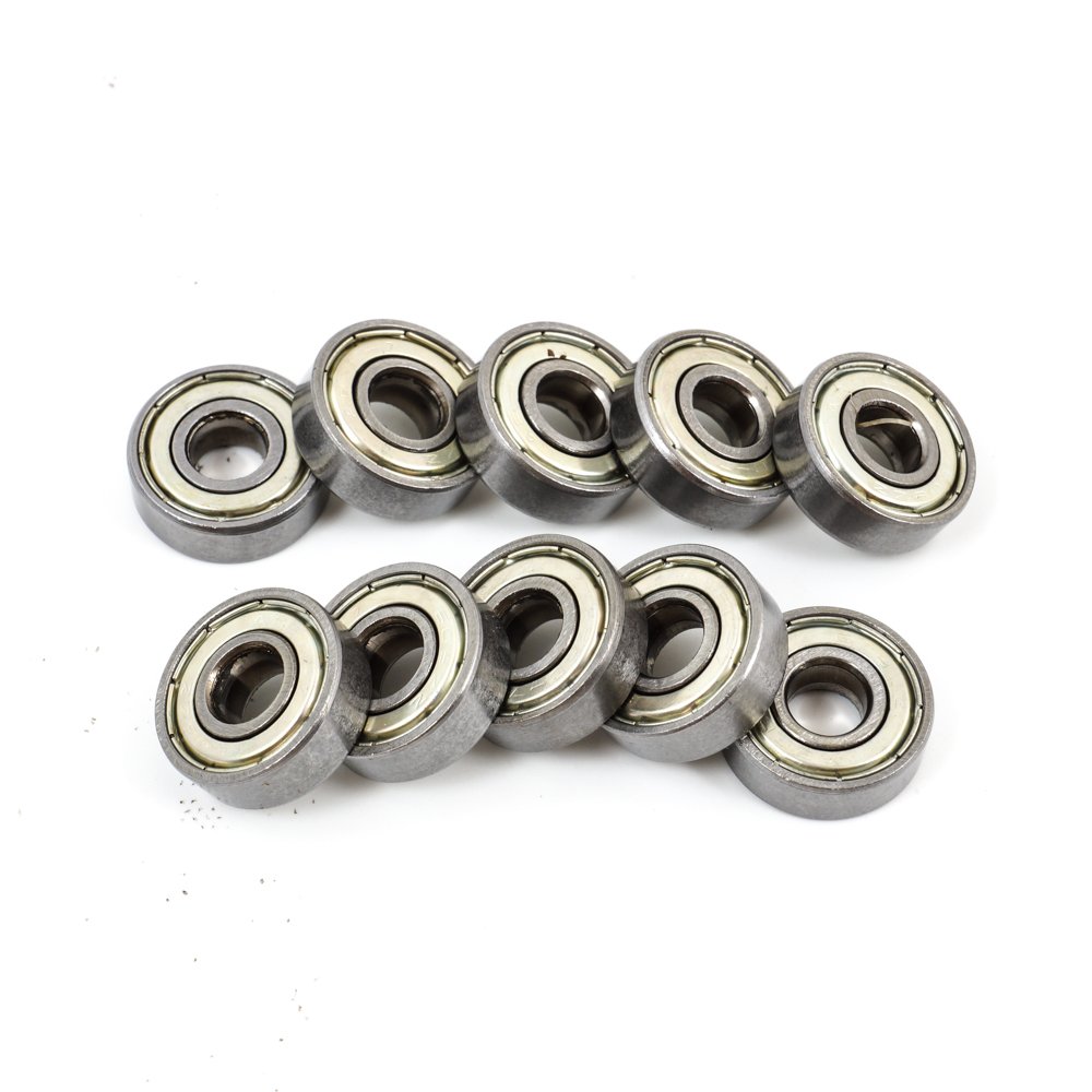 608ZZ ABEC-5 Double Metal Skateboard scooter roller blade ball wheels bearings 8mm set 10pcs