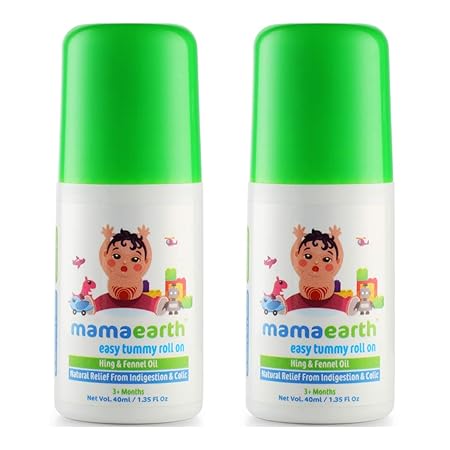 mamaearth baby tummy roll on