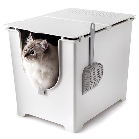 Modkat Flip Litter Box Kit enthält Scoop und Wiederverwendbare Tarp Liner