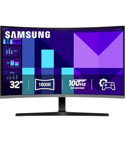 Amazon.com: Samsung S39C 32-inch 1080P FHD Curved IPS LCD Monitor