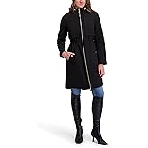 kensie womens Outerwear Hooded Softshell Water Resistant Jacket