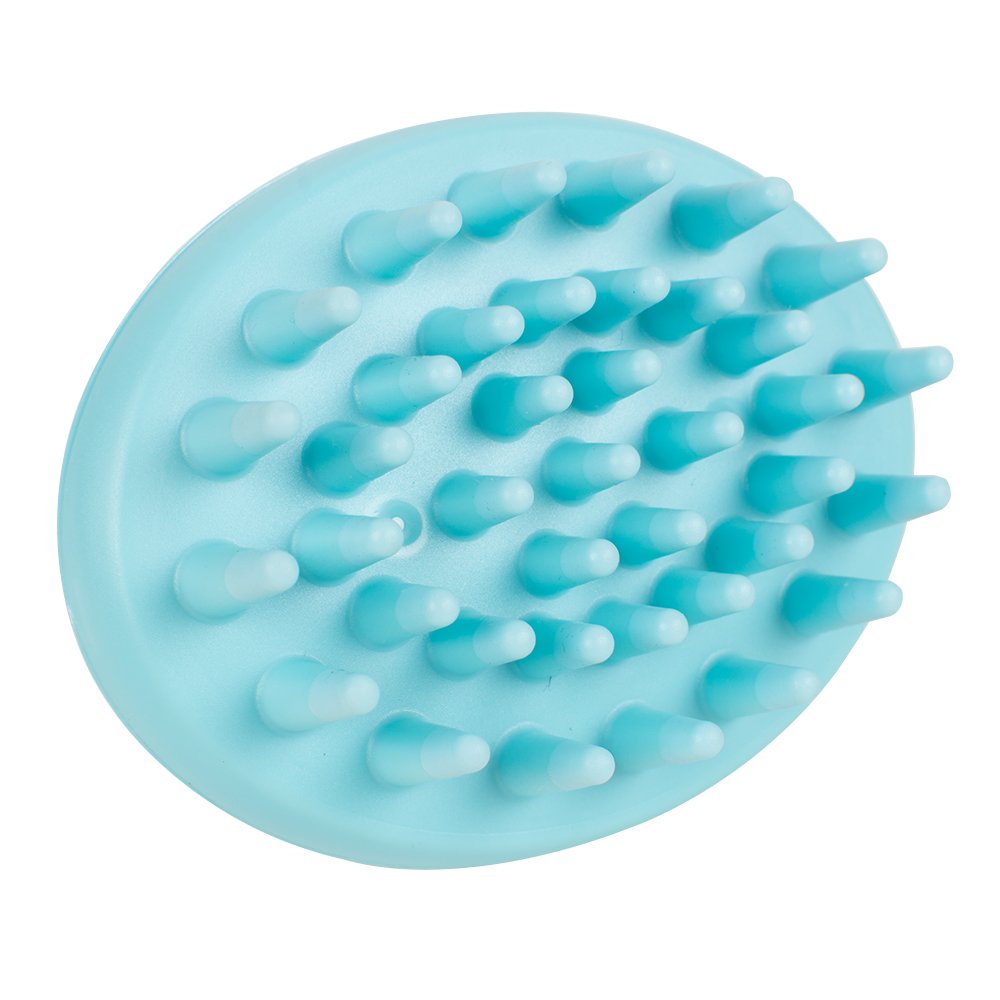 Zinnor Electric Head Scalp Massager Hair Shampoo Comb Hair Care Silicone Massage for Hair Growth Battery Operated Shower Brush Body Washing Brush in Bathroom Wet&Dry Cleaning Tool Household Daily Use