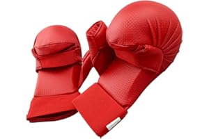 Baoblaze Kickboxing Gloves Karate Gloves Martial Arts Gloves Breathable Boxing Gloves MMA Gloves for Karate Fitness Grappling