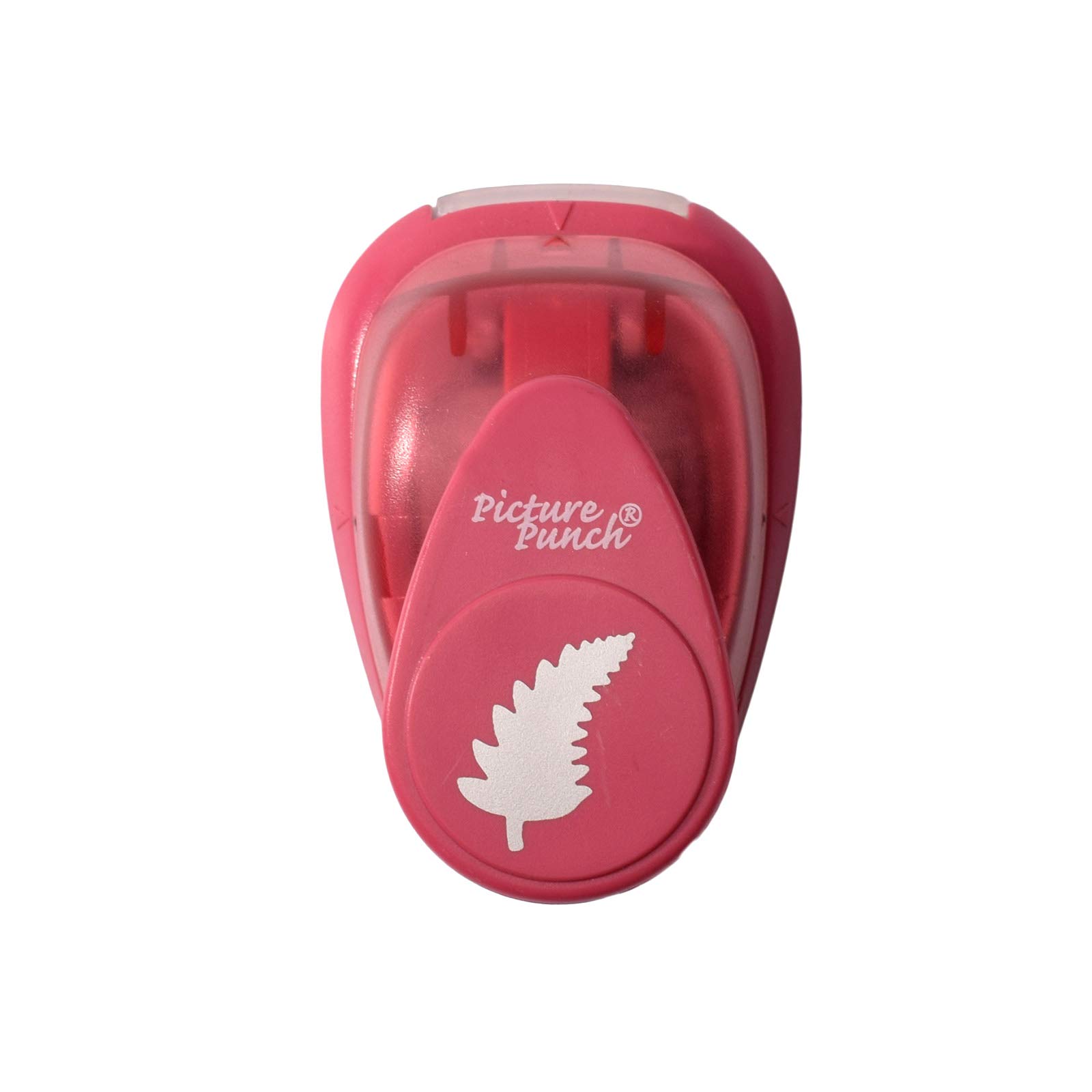 Vaessen Creative Craft Paper Punch - Feather - 2 x 2 cm - Circle Cutter for Crafting and Card Making