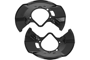 SCITOO 45255-TR0-A00 45256-TR0-A00 Brake Dust Shield Front Compatible For Honda For Civic 2012-2015 2PCS