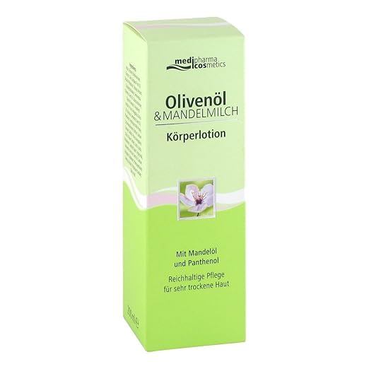 Olivenöl & Mandelmilch Körperlotion, 200 ml
