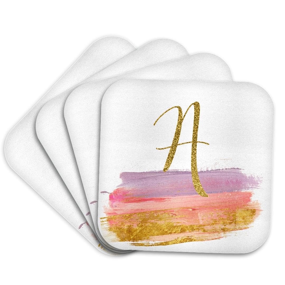 3dRose Flag, White, set-of-4-Soft