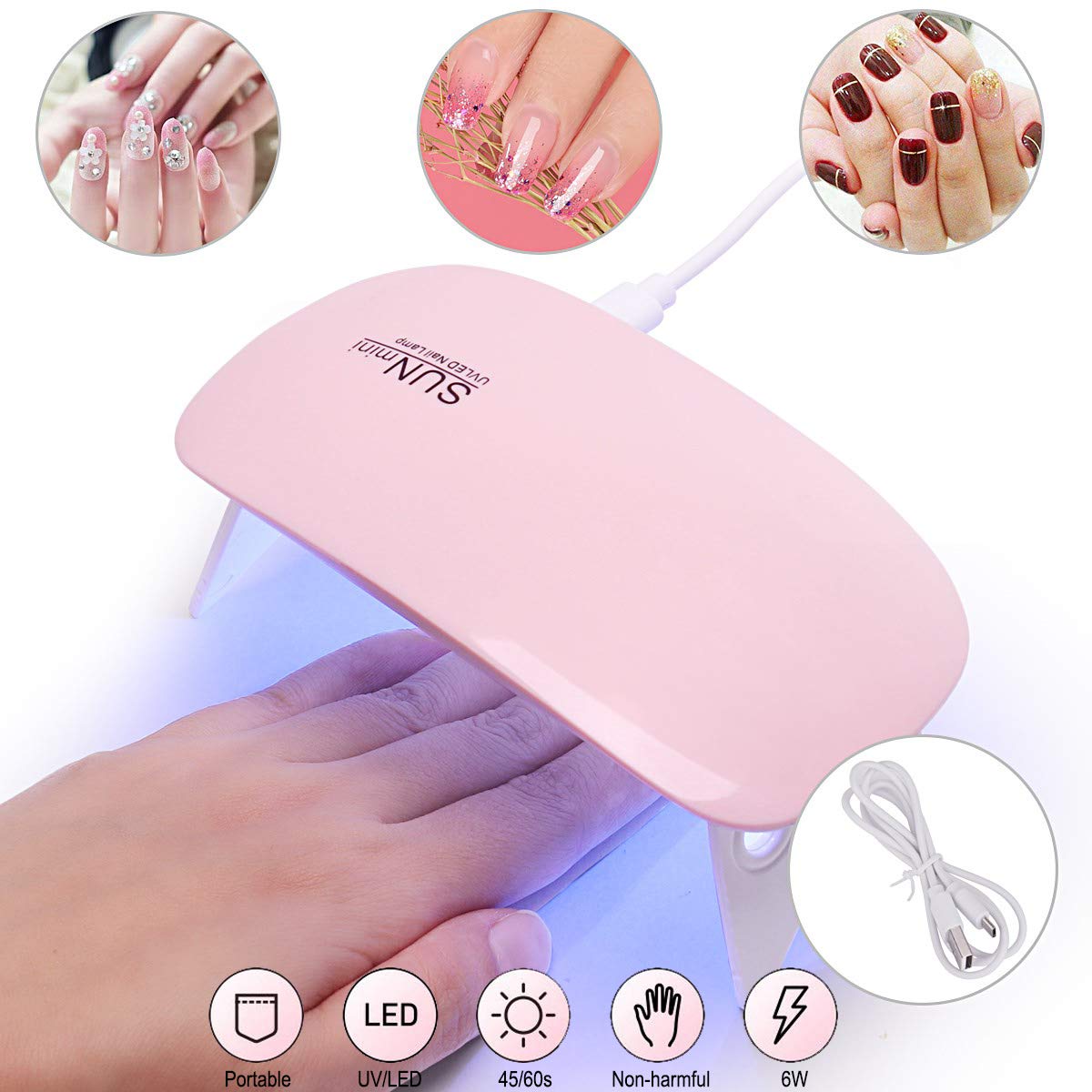 Nagelgel Set UV Nagellampe