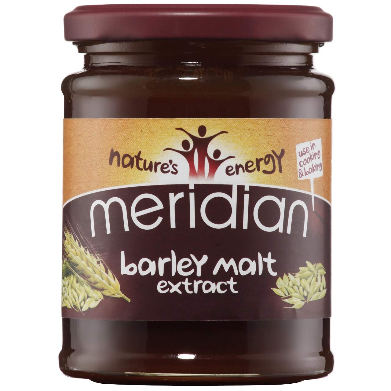 Meridian Natural Barley Malt Extract 370g x 2 (Pack of 2)