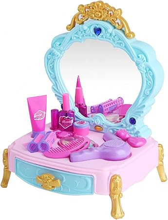 Amazon ウンチョン メイキングトイ フレグランス ドレッシング 鏡台 玩具 コスメアクセサリ セット 女の子 おもちゃ おもちゃ