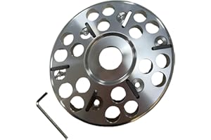 Heavy Duty 12cm Alloy Hoof Grinding Disc with 6 Cattle Trimming Plate for Efficient Livestock Grooming Tool Farm Use Cow Hoof