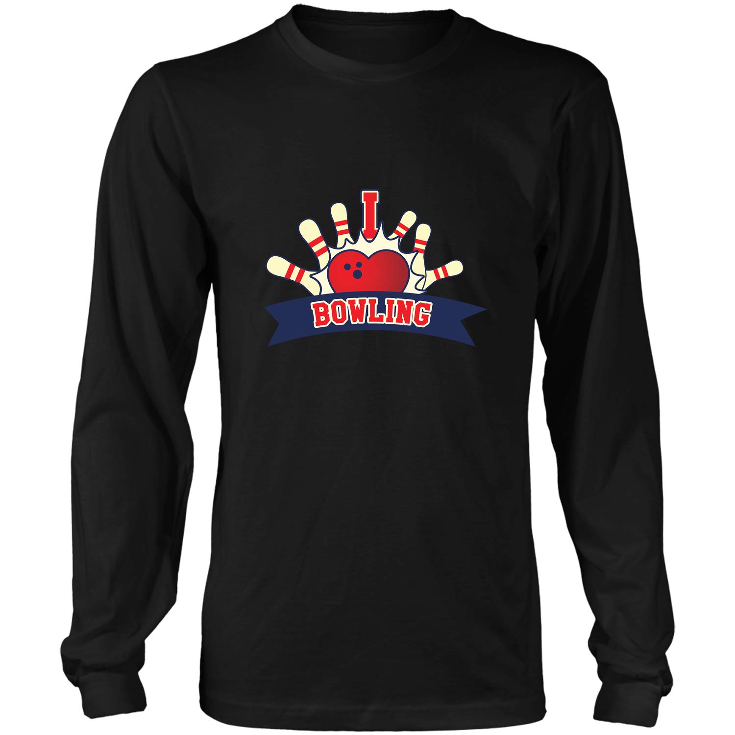 Love Bowling Custom Themed Gift For Funny Bowler Motive M T Shirt