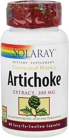 Amazon 海外直送品 Solaray Artichoke Ext 300mg 60カプセル アーティチョークエキス Solaray アーティチョーク