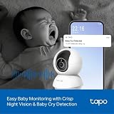 Tapo C250 4K 8MP Pan Tilt Indoor Security Camera AI Auto Tracking Night Vision view 6