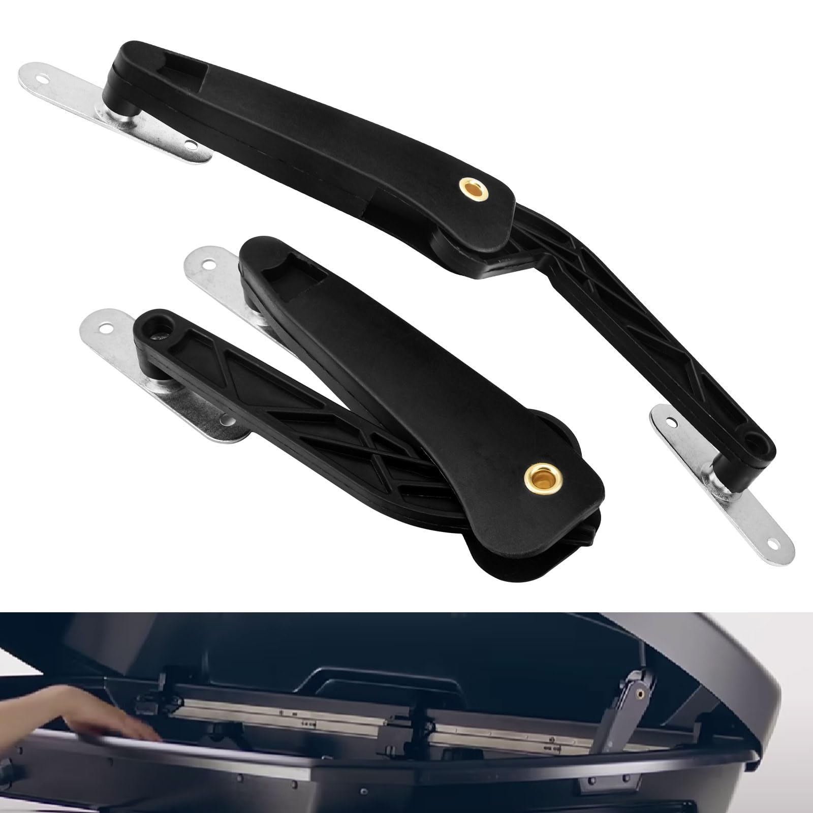 Photo 1 of 2 Pack Car Roof Box Replacement Lid Lifter Compatible with Thule 623/624/628/633/634 14933, for Hy-per, As-Cent, Pu-lse, at-lantis