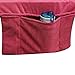 KING DO WAY Microfiber Lounge Chair Beach Towel With Pockets Holidays Sunbathing Quick Drying Towels Pink