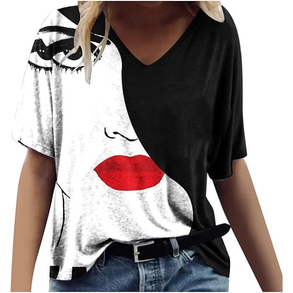 Mzkdieey Sunflower Shirts For Women Cute Flower Graphic T-Shirt