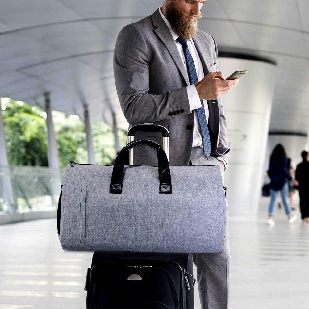 Arzopa Borsa Porta Abiti da Viaggio Tote da Viaggio Borsa Multifunzione  Impermeabile per Completi e Vestiti Tracolla Staccabile Ideale per Viaggi  Valigeria Valigie e set da viaggio berjaya.edu.my